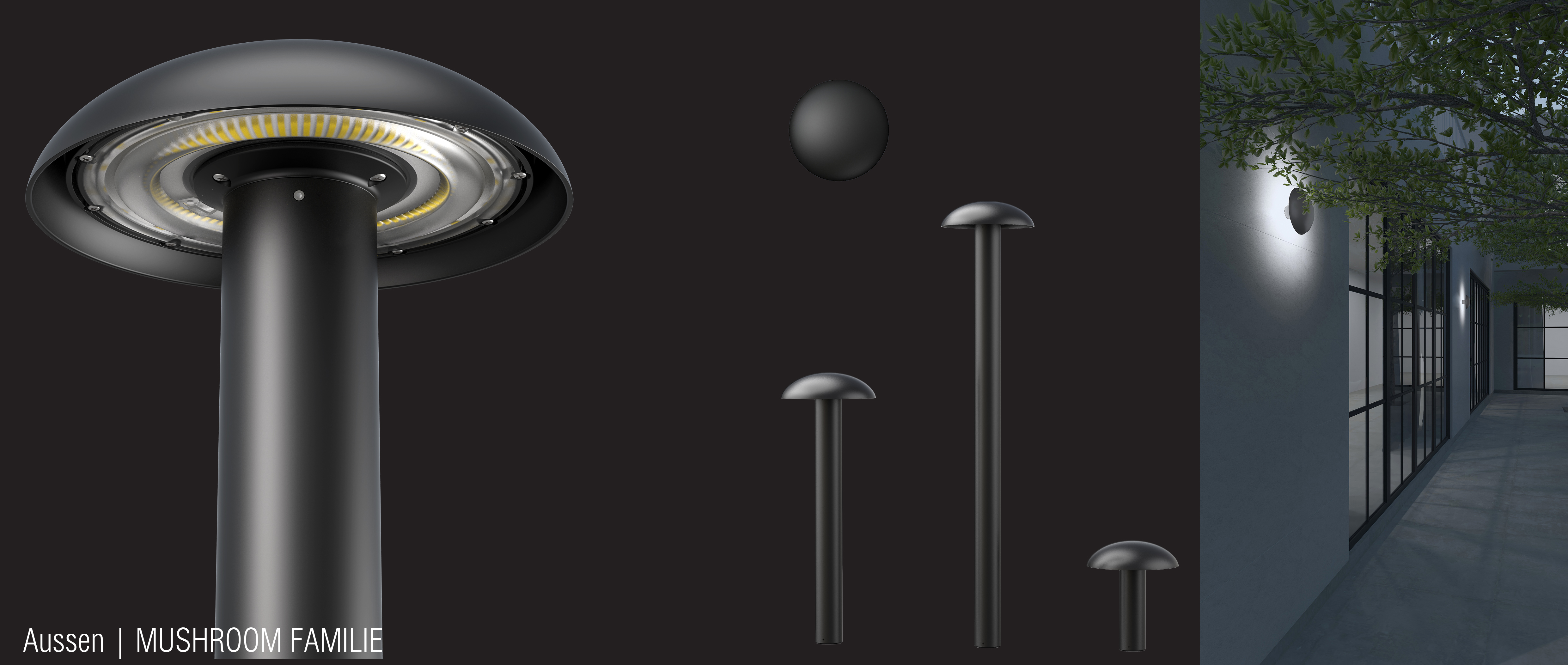 MUSHROOM Produktfamilie von nr-licht