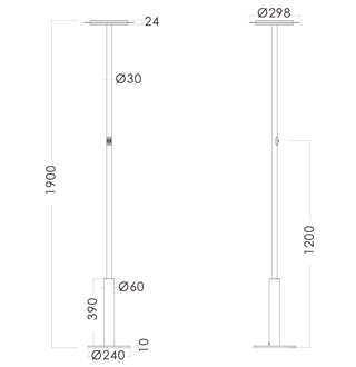 CAFÈ-R Masszeichnung