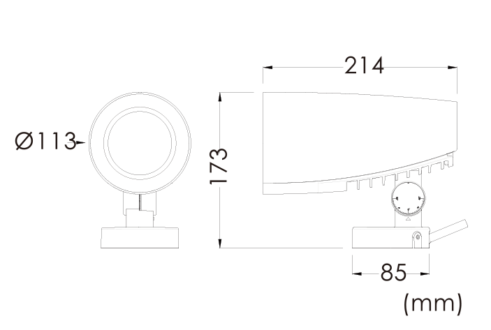 NICA-X Masszeichnung