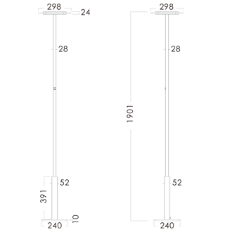 CAFÈ-Q Masszeichnung