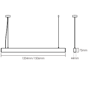 VIBO-P Masszeichnung