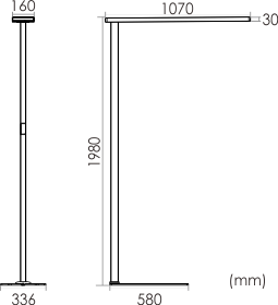 CEYON-F Masszeichnung