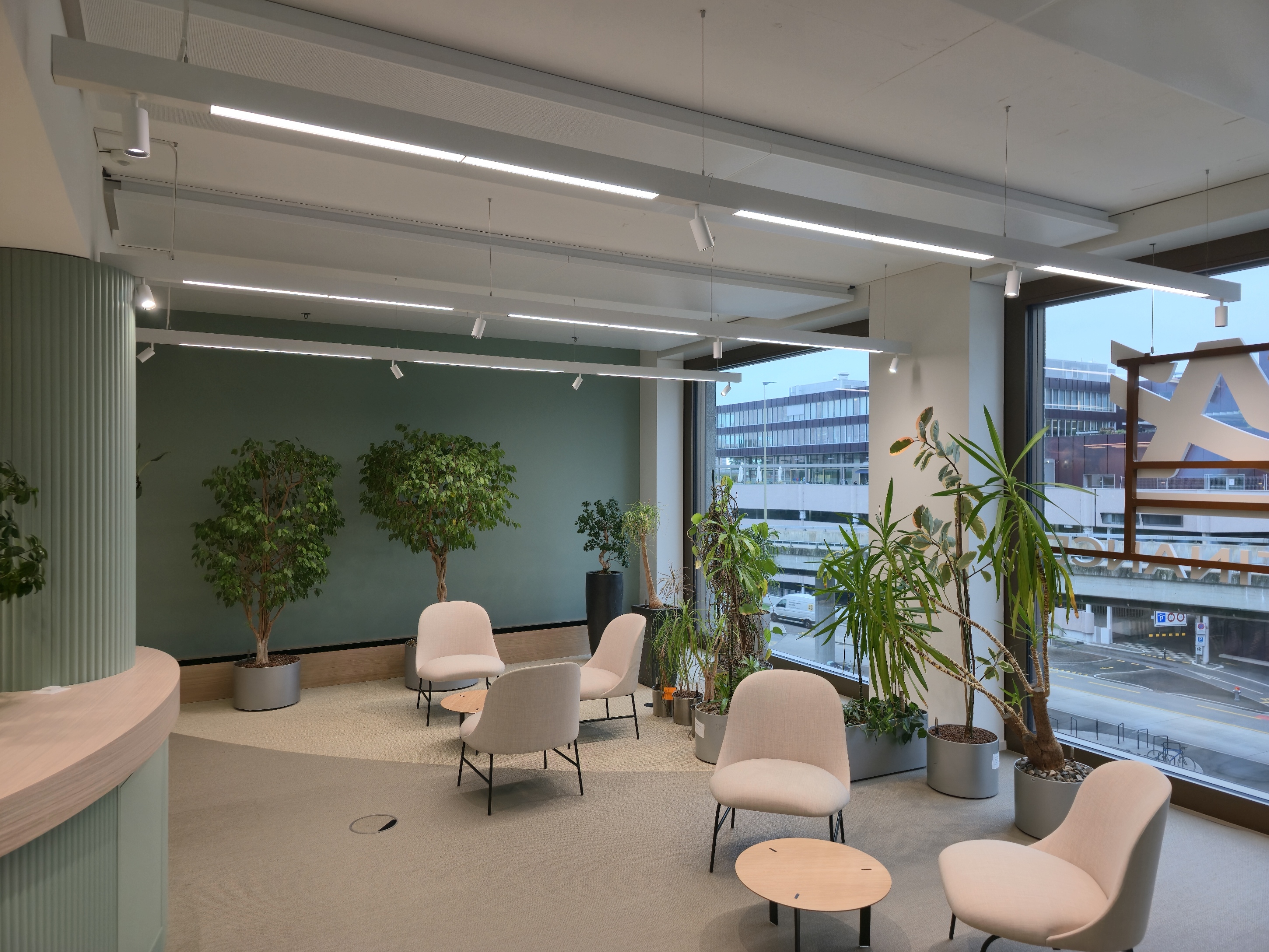 Auto Finance Richti | 8304 Wallisellen | Bürobeleuchtung Projektbild