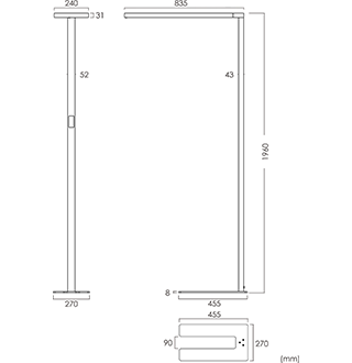 NEEL-F Masszeichnung