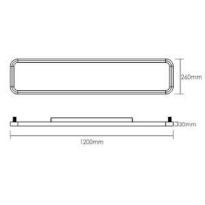 JEEV-A4-120 Masszeichnung