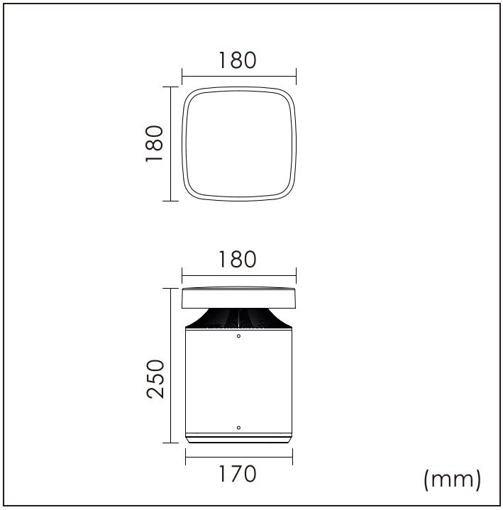 POLLER-S-25 Masszeichnung